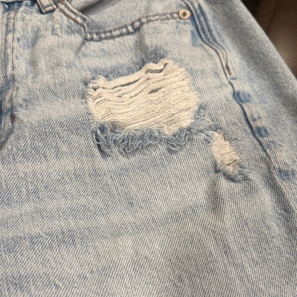 American Eagle Light Blue Distressed jeans Jeans - Picture 7 of 14
